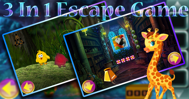 Three In One Escape Game - 3 In 1截图2