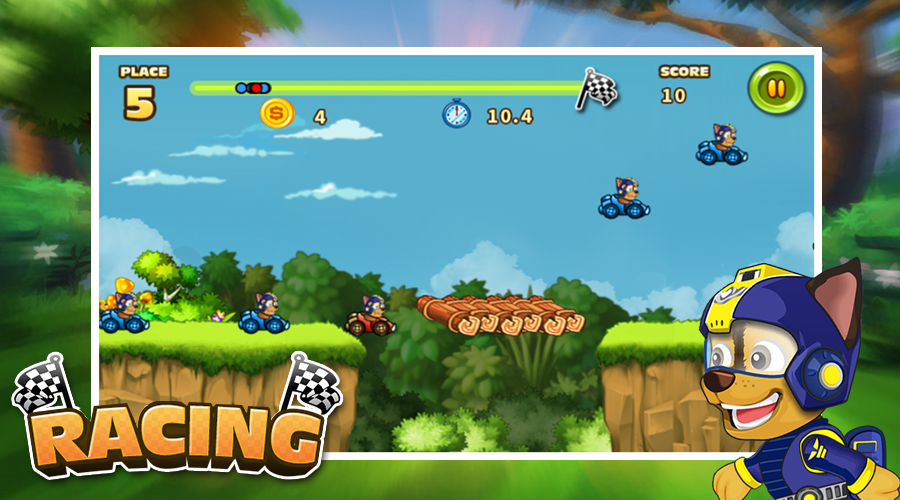 Paw Puppy Racing Patrol截图4