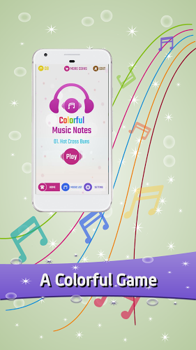 Colorful Music Notes截图1