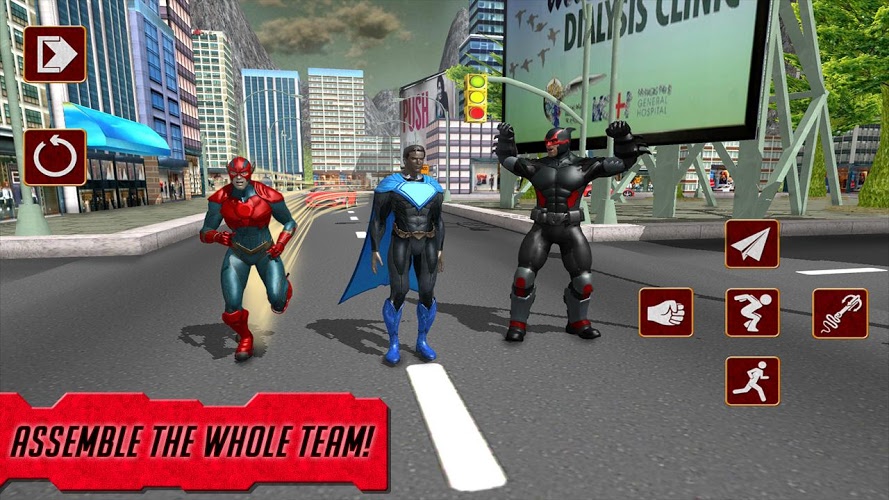 Justice Team: War Superhero截图4