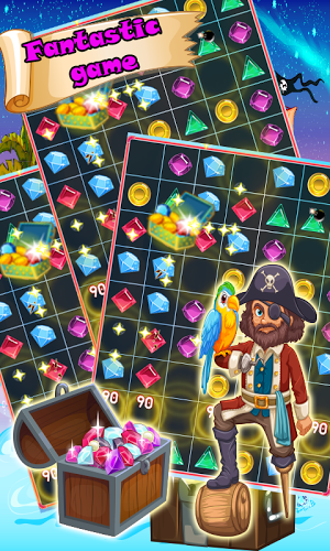 Pirate Jewels Quest Classic截图1