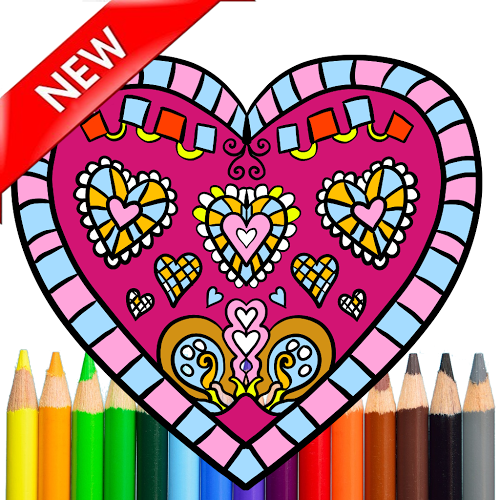 Adult Coloring Mandala Book截图1