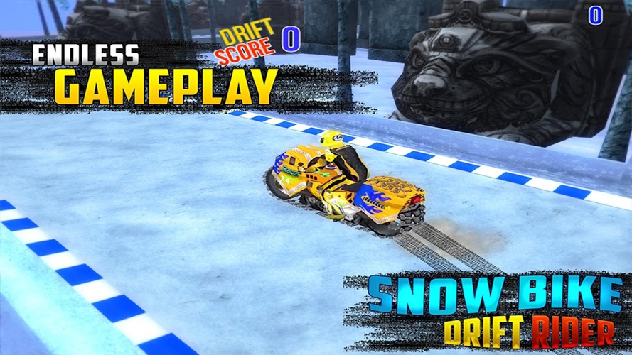 SNOW BIKE DRIFT RIDER截图2