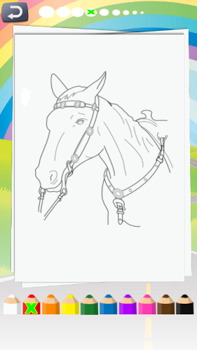 Cute Horse Coloring截图2