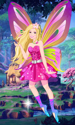 Dress Up Barbie Mariposa截图1