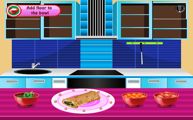 Chicken Roll Cooking Games截图5