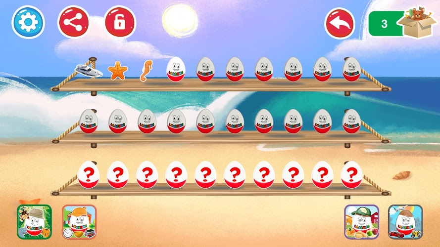 Beach Surprise Fun Learning截图2