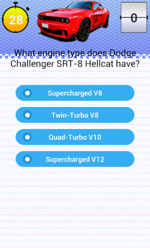 Quiz for Dodge Challenger Fans截图3