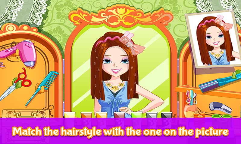 Hair Salon - hair game截图3