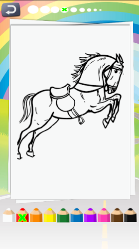 Cute Horse Coloring截图4