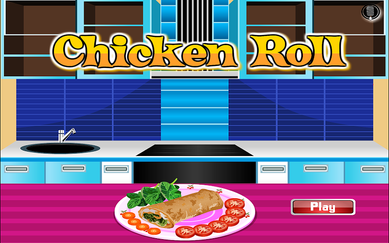 Chicken Roll Cooking Games截图1