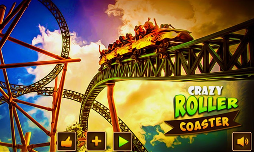 Crazy Roller Coaster Simulator截图1