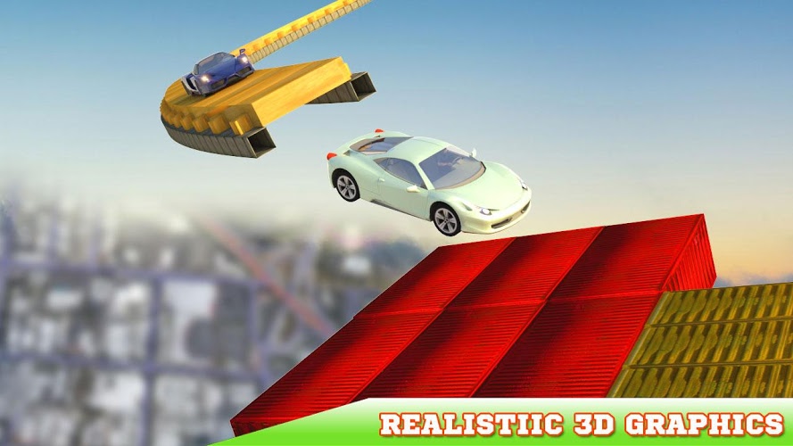 Mega-ramp car driver simulator截图4