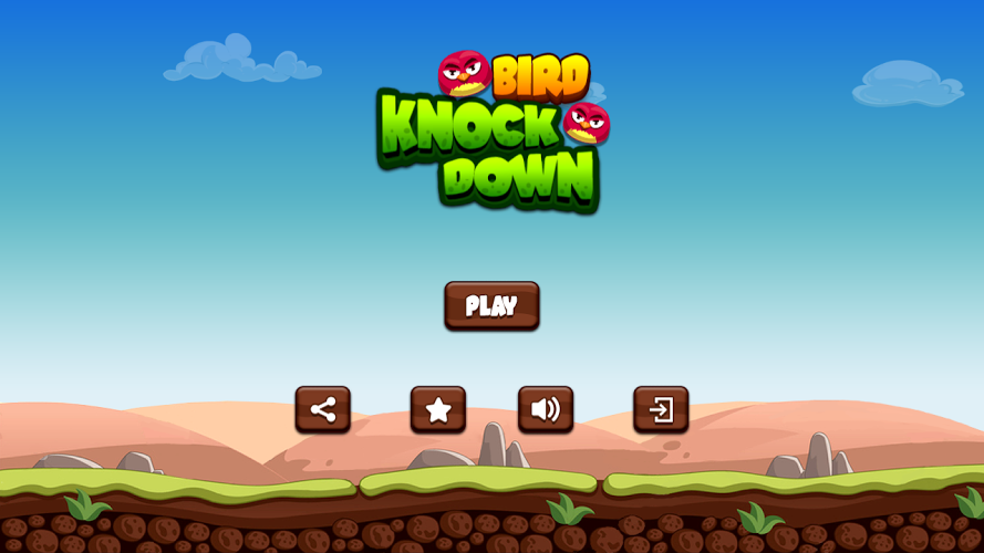 Slingshot Knockdown Bird截图1