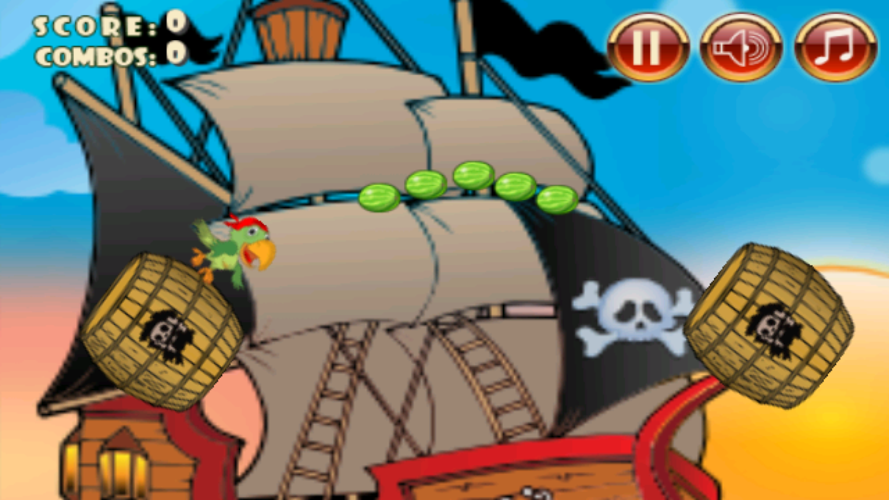 Pirate Parrot. Treasure hunt截图2