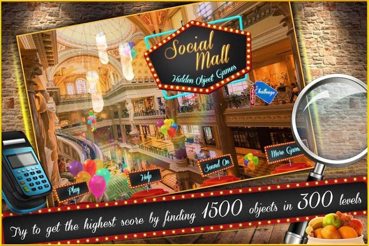 Social Mall Hidden Object Game截图1