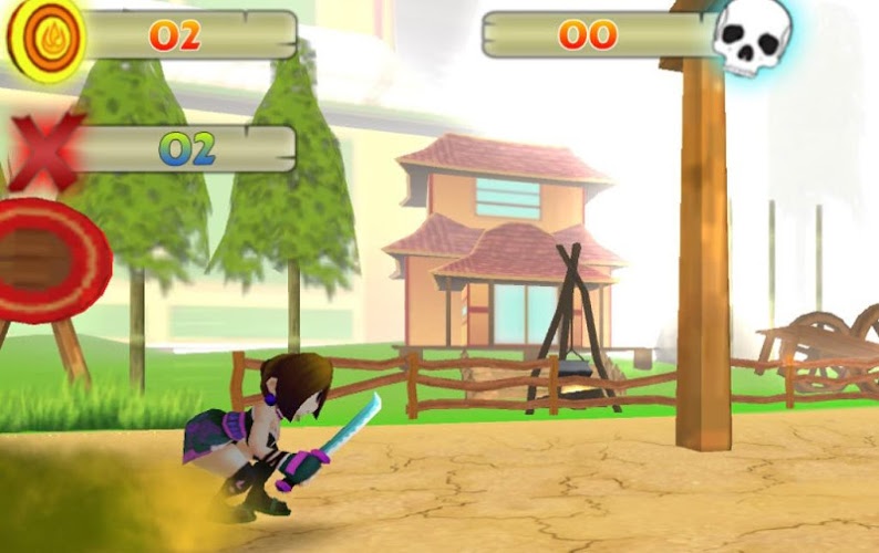 Ninja Girl vs Zombies Samurai截图1