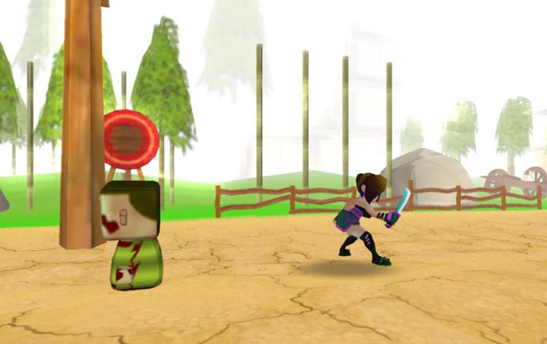 Ninja Girl vs Zombies Samurai截图2