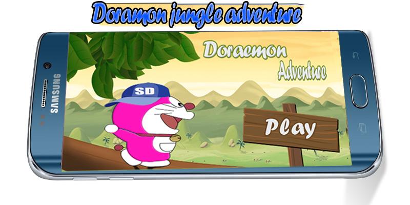Super Doramon Jungle Run Games截图2