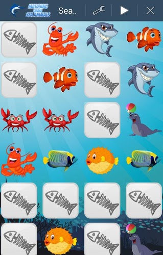 Kids Memory Game - Sea Animals截图5