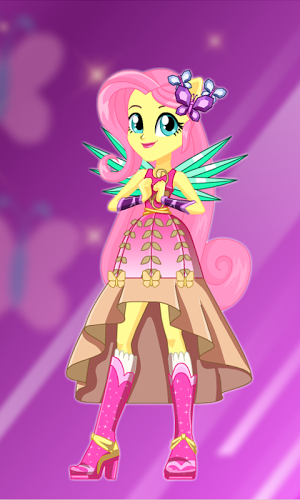 Dress up Fluttershy截图2