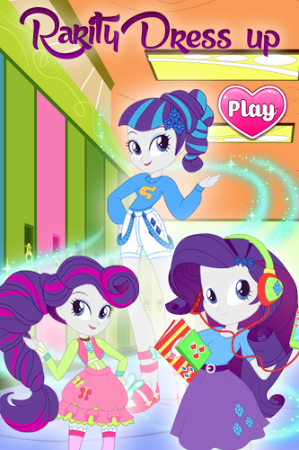 Rarity Dress up Game截图3