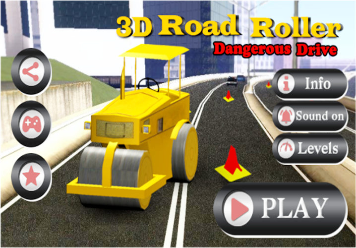 3D Road Roller截图5