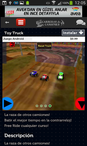 Juegos De Carreras de Camiones截图2