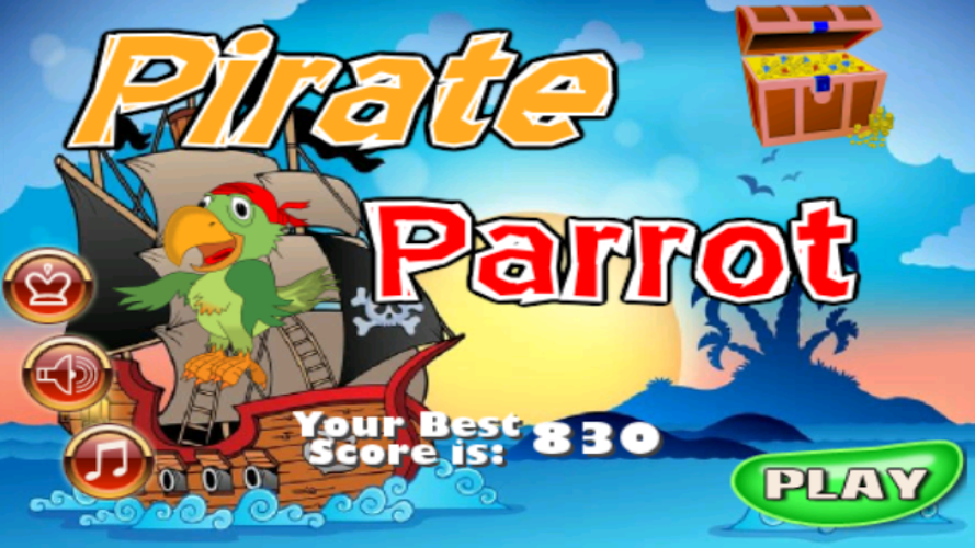 Pirate Parrot. Treasure hunt截图1