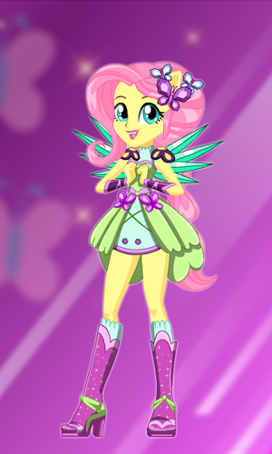 Dress up Fluttershy截图1