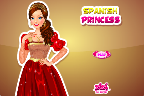 Spanish Princess Dress Up截图1