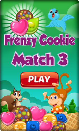 Frenzy Cookie Match-3截图1