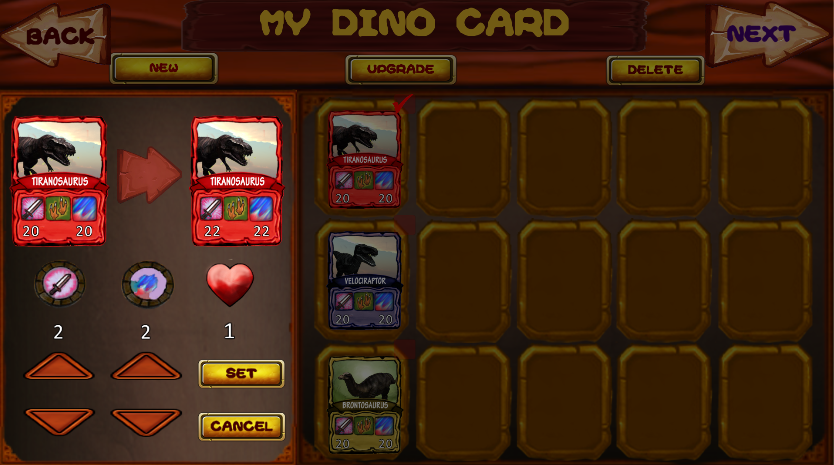 Dino King - Card Battle截图3