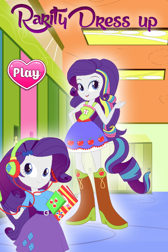 Rarity Dress up Game截图1