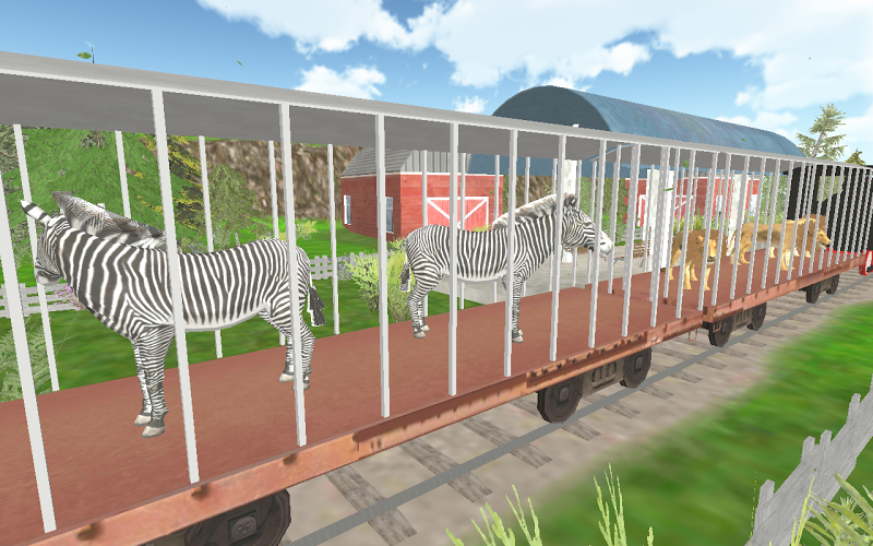 Animal Cargo Train Simulator截图5