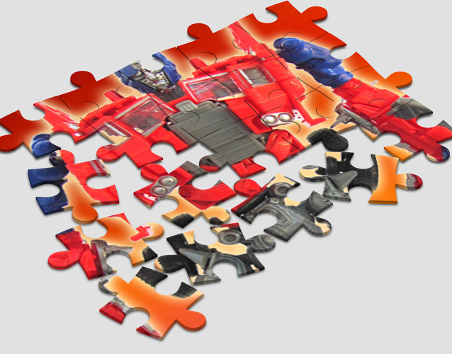 Puzzle Optimus Prime Toy Kids截图1