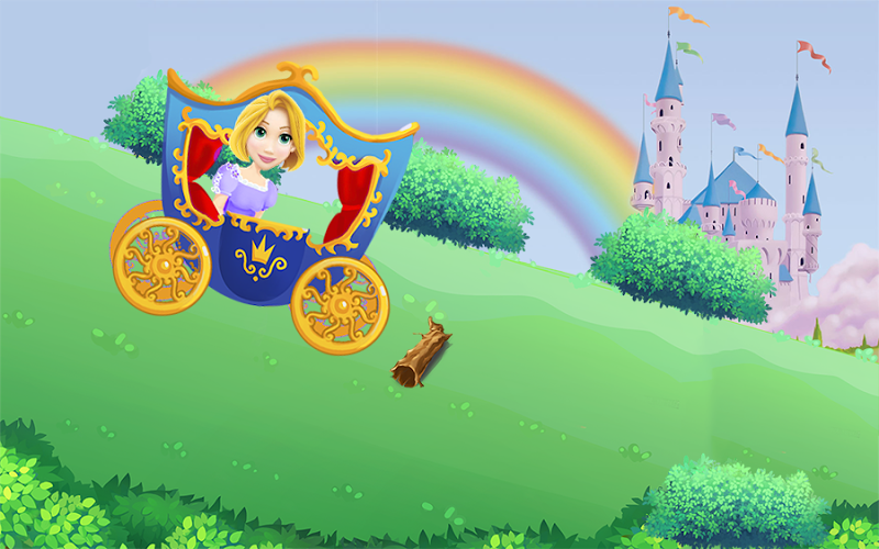 Princess Rapunzel Run截图2