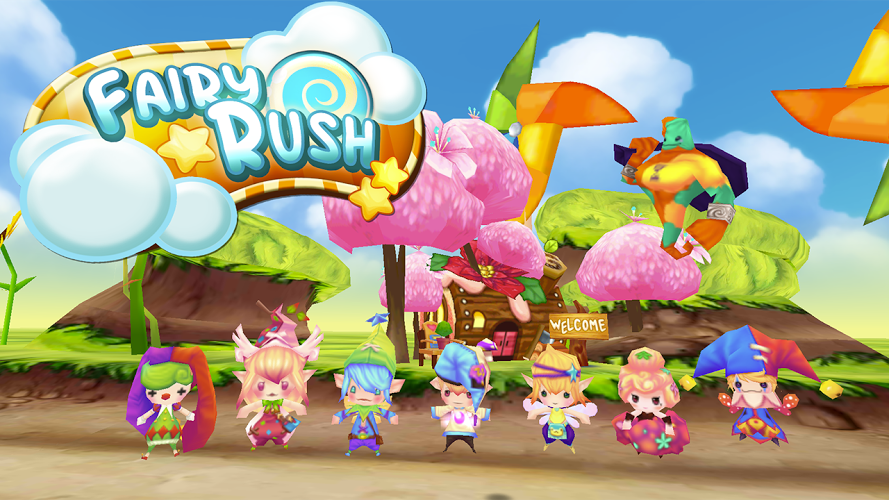 Fairy Rush: Fly To Candy Land截图1