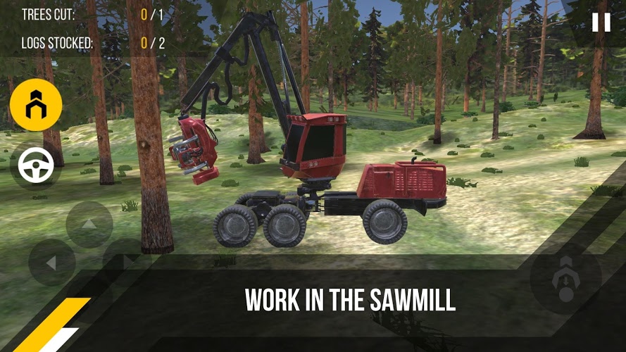Forest Harvester Tractor 3D截图1