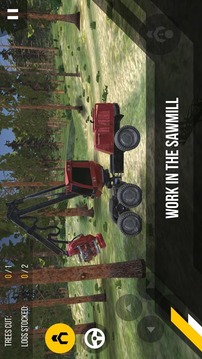 Forest Harvester Tractor 3D截图