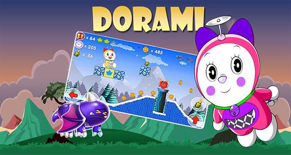 super dorami dash run截图3