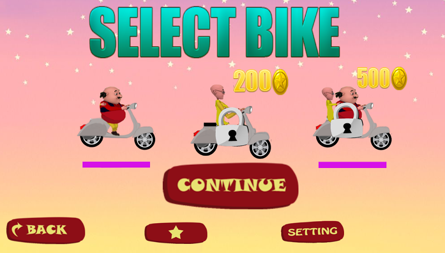 game Motuu motobike paatlu截图2