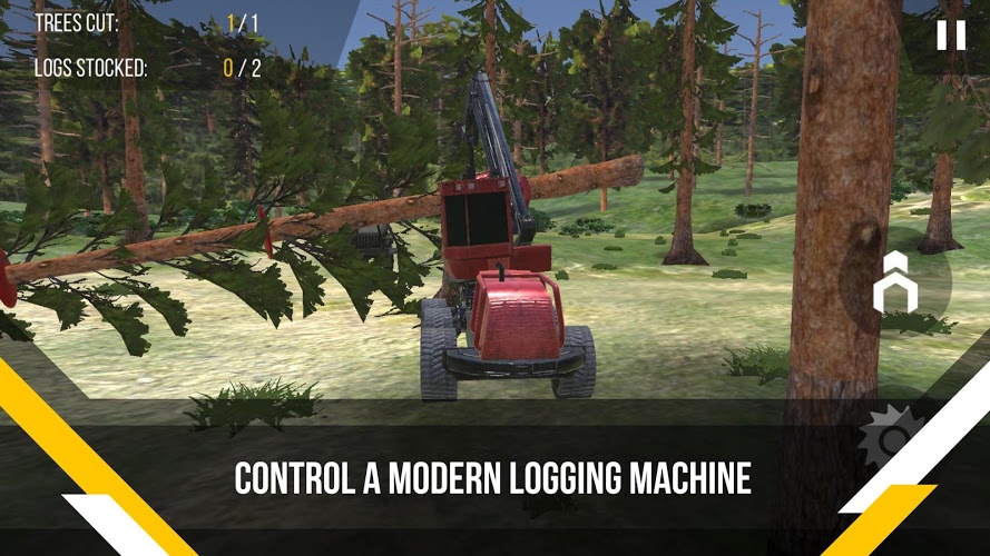 Forest Harvester Tractor 3D截图2