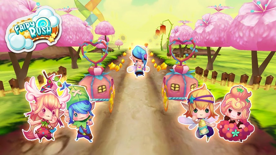 Fairy Rush: Fly To Candy Land截图5