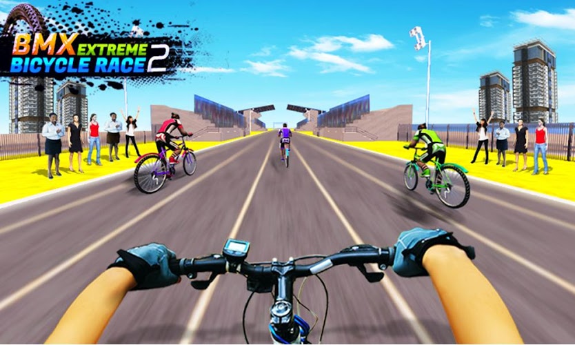 BMX Extreme Bicycle Race 2截图1