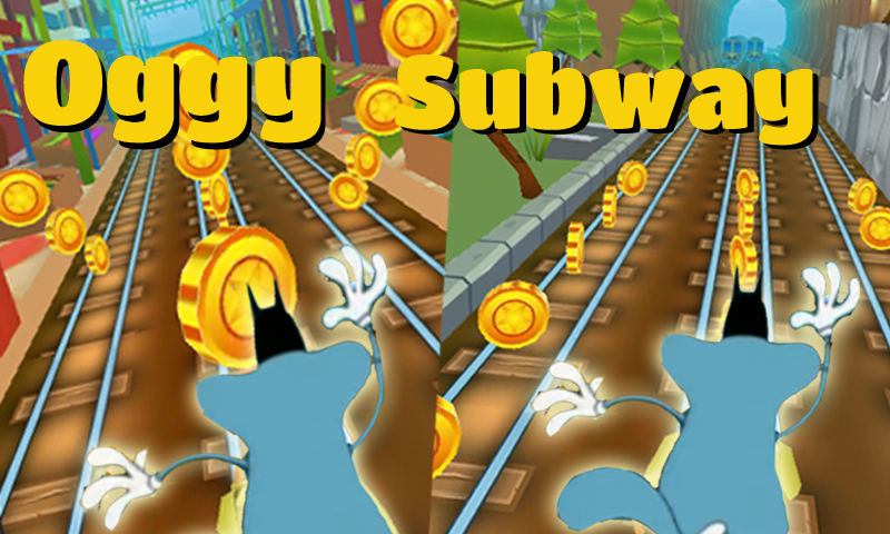 Subway Oggy Surfer Game截图3
