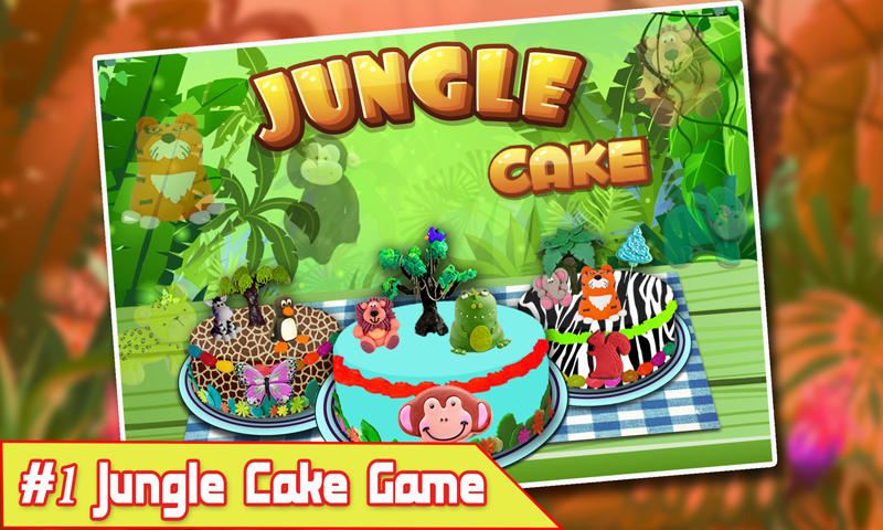 丛林蛋糕制造商烹饪游戏截图1