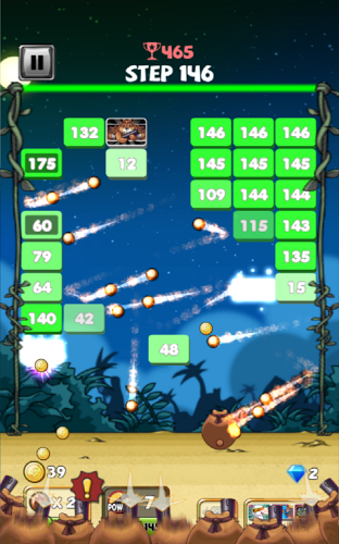 Brick Breaker : Angry Hunter截图3