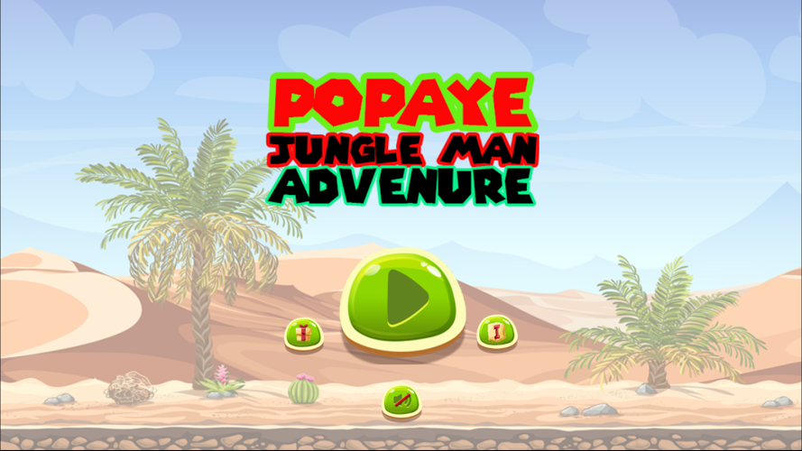 Popaye Jungle Man Adventure截图1