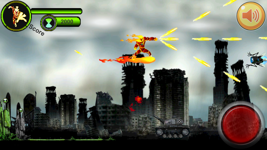 Heartblast Alien - Flame Shoot截图4